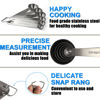 Picture of Measuring Spoons, Premium Heavy Duty 18/8 Stainless Steel Measuring Spoons Cups Set, Small Tablespoon with Metric and US Measurements, Set of 6 for Measuring Dry and Liquid Ingredients