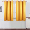 Picture of LEMOMO Yellow Thermal Blackout Curtains/38 x 54 Inch/Set of 2 Panels Room Darkening Curtains for Bedroom
