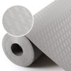 Picture of Light Gray Shelf Liners for Kitchen Cabinets Refrigerator Liners Waterproof & Oil-Proof Kitchen Cupboard Liner Drawer Mats EVA Material Non Adhesive Fridge Liner 11.8 x 236.2 Inches x 2 Rolls