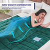 Picture of yescool Weighted Blanket for Adults (20 lbs, 60” x 80”, Dark Green) Cooling Heavy Blanket for Sleeping Perfect for 190-210 lbs, Queen Size Breathable Blanket with Premium Glass Bead, Machine Washable