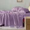 Picture of Bedsure Queen Sheet Set, Cooling Sheets for Queen Size Bed Set, Rayon Derived from Bamboo, Breathable & Soft Deep Pocket Up to 16 Inches, Hotel Luxury Silky Bedding, Bedsheet & Pillowcases, Lilac
