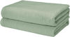 Picture of Amazon Basics 100% Cotton Quick-Dry Lightweight Moisture Absorbing Bath Towel, 2-Pack, Seafoam Green, 54" x 30"