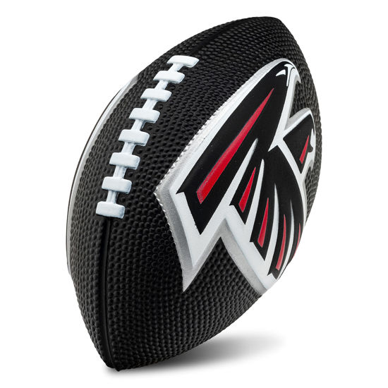 Picture of Franklin Sports NFL Atlanta Falcons Football - Kids Foam Football - Soft Football - Mini Size - Perfect for Gameday - 8.5" 3D Logos!