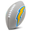 Picture of Franklin Sports NFL Los Angeles Chargers Football - Kids Foam Football - Soft Football - Mini Size - Perfect for Gameday - 8.5" 3D Logos!