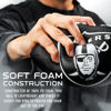 Picture of Franklin Sports NFL Las Vegas Raiders Football - Kids Foam Football - Soft Football - Mini Size - Perfect for Gameday - 8.5" 3D Logos!