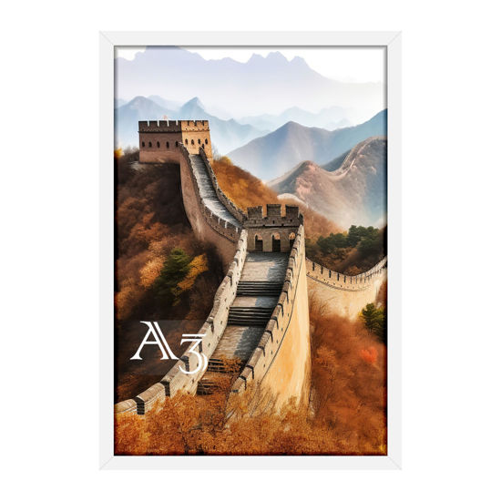 Picture of Picrit A3 Frame, Picture Frame for Wall Mounting Display, White