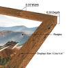 Picture of Picrit 13x16 Picture Frame, Photo Frame for Wall Mounting Display, Brown