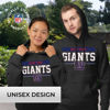 Picture of Team Fan Apparel NFL Adult Gameday Charcoal Hooded Sweatshirt - Cotton & Polyester - Stay Warm & Represent Your Team in Style (New York Giants - Charcoal, Adult X-Large)