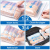 Picture of Vacuum Storage Bags, Space Saver Vacuum Seal Storage Bags 35-Pack Sealer Bags for Clothes, Clothing, Bedding, Comforter, Blanket (35C)