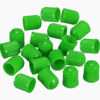 Picture of Outus 20 Pack Tyre Valve Dust Caps for Car, Motorbike, Trucks, Bike, Bicycle (Green)