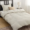 Picture of Bedsure Duvet Cover Twin/Twin XL Size - Soft Double Brushed Bedding Set for Kids & Adults, Zipper Closure, 2 Pieces, Includes 1 Duvet Cover (68"x90") & 1 Pillow Sham, NO Comforter, Linen