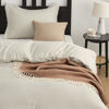 Picture of Bedsure Duvet Cover Twin/Twin XL Size - Soft Double Brushed Bedding Set for Kids & Adults, Zipper Closure, 2 Pieces, Includes 1 Duvet Cover (68"x90") & 1 Pillow Sham, NO Comforter, Linen