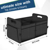 Picture of Femuar Car Trunk Organizer,Car Storage Organizer with 72L Large Capacity Waterproof Collapsible and 11 Pockets,Trunk Organizer for Car Suv/Jeep/Sedan, Large Size, Grey