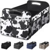 Picture of Femuar Car Trunk Organizer, Car Storage Organizer with Large Capacity Waterproof Collapsible Trunk Organizer for Car Suv/Jeep/Sedan (Cow print, Standard)