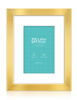 Picture of LaVie Home 8x10 Picture Frame Gold, 8 x 10 Frame with High Definition Plexiglass, Horizontal or Vertical Wall Wood Gallery Picture Frames Suitable for Picture Display, 1pc