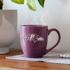 Picture of Rico Industries NFL Football Baltimore Ravens Primary 16 oz Team Color Laser Engraved Ceramic Coffee Mug 16oz