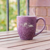 Picture of Rico Industries NFL Football Baltimore Ravens Primary 16 oz Team Color Laser Engraved Ceramic Coffee Mug 16oz