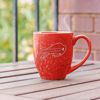 Picture of Rico Industries NFL Football Buffalo Bills Alternate 16 oz Team Color Laser Engraved Speckled Ceramic Coffee Mug