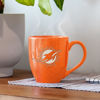 Picture of Rico Industries NFL Football Miami Dolphins Primary 16 oz Team Color Laser Engraved Ceramic Coffee Mug