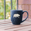 Picture of Rico Industries NFL Football Jacksonville Jaguars 16 oz Team Color Laser Engraved Speckled Ceramic Coffee Mug