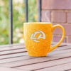 Picture of Rico Industries NFL Football Los Angeles Rams Alternate 16 oz Team Color Laser Engraved Speckled Ceramic Coffee Mug