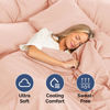 Picture of Extra Deep Full Fitted Sheet - Hotel Luxury Single Fitted Sheet Only - Easily Fits 18 inch to 24 inch Mattress - Soft, Wrinkle Free, Breathable & Comfy - Extra Deep Pockets Lavender Pink Fitted Sheet