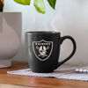 Picture of Rico Industries NFL Football Las Vegas Raiders Primary 16 oz Team Color Laser Engraved Ceramic Coffee Mug