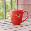Picture of Rico Industries NFL Football New England Patriots Alternate 16 oz Team Color Laser Engraved Speckled Ceramic Coffee Mug