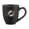 Picture of Rico Industries NFL Football Miami Dolphins Alternate 16 oz Team Color Laser Engraved Speckled Ceramic Coffee Mug