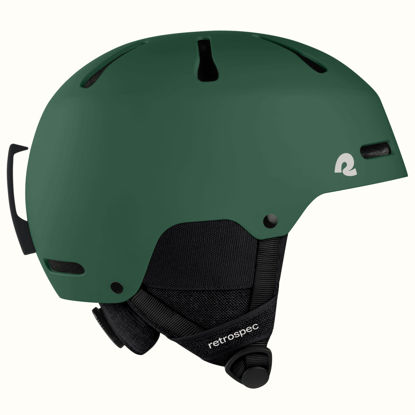 Picture of Retrospec Comstock Ski Helmet - Snowboard Helmet for Adults & Youth - Adjustable Fit Snow Helmet with Protective Shell and Breathable Vents for Men, Women, Boys & Girls