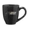 Picture of Rico Industries NFL Football Carolina Panthers Panthers Pride 16 oz Team Color Laser Engraved Speckled Ceramic Coffee Mug