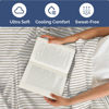 Picture of CGK Unlimited Extra Deep Full Fitted Sheet - Hotel Luxury Only - Easily Fits 18 inch to 24 inch Mattress - Soft, Wrinkle Free, Breathable & Comfy Extra Deep Pockets Beige Stripes 2 Fitted Sheet