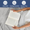 Picture of CGK Unlimited Extra Deep King Fitted Sheet - Hotel Luxury Only - Easily Fits 18 inch to 24 inch Mattress - Soft, Wrinkle Free, Breathable & Comfy Extra Deep Pockets Grey Stripes 2 Fitted Sheet