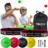 Picture of TEKXYZ Boxing Ball Family Pack, 2 Adjustable Headbands + 2 Novice Balls + 1 Veteran Ball + 1 Boxer Ball and More