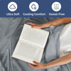 Picture of CGK Unlimited Extra Deep Split King Fitted Sheet - Hotel Luxury Single Fitted Sheet - Easily Fits 18 inch to 24 inch Mattress - Soft, Wrinkle Free & Breathable Heathered Blue Fitted Sheet