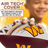 Picture of Franklin Sports NFL Washington Commanders Football - Youth Mini Football - 8.5" Junior Size Ball - SPACELACE Easy Grip Texture- Perfect for Kids