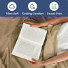 Picture of CGK Unlimited Extra Deep Twin Fitted Sheet - Hotel Luxury Single Fitted Sheet Only - Easily Fits 18 inch to 24 inch Mattress - Soft, Wrinkle Free & Breathable Heathered Tan Fitted Sheet
