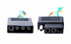 Picture of MaxxHaul 4-Pin Flat Trailer Wiring Harness Kit 25' Male and 4' Female [18 Gauge Color Coded Wires] for Utility & Boat Trailer Wire Kits Blue