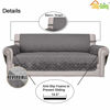 Picture of Easy-Going Sofa Slipcover Reversible Loveseat Sofa Cover Couch Cover for 2 Cushion Couch Furniture Protector with Elastic Straps for Pets Kids Dog Cat (Oversized Loveseat, Gray/Light Gray)