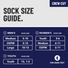 Picture of For Bare Feet NFL SAN FRANCISCO 49ERS MVP Crew Sock Team Color Youth