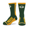 Picture of For Bare Feet NFL GREEN BAY PACKERS MVP Crew Sock Team Color Youth