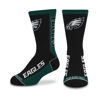 Picture of For Bare Feet NFL PHILADELPHIA EAGLES MVP Crew Sock Team Color Youth