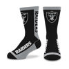 Picture of For Bare Feet NFL LAS VEGAS RAIDERS MVP Crew Sock Team Color Youth