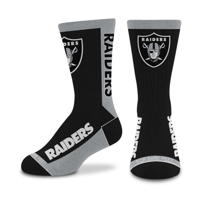 Picture of For Bare Feet NFL LAS VEGAS RAIDERS MVP Crew Sock Team Color Youth