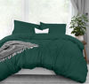 Picture of Utopia Bedding Duvet Cover Queen Size - 1 Duvet Cover with 2 Pillow Shams - 3 Pieces Bedding Duvet Cover with Zipper Closure - Soft Brushed Microfiber, 90 X 90 Inches (Queen, Emerald)