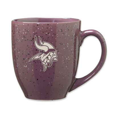 Picture of Rico Industries NFL Football Minnesota Vikings Primary 16 oz Team Color Laser Engraved Ceramic Coffee Mug