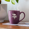 Picture of Rico Industries NFL Football Minnesota Vikings Primary 16 oz Team Color Laser Engraved Ceramic Coffee Mug