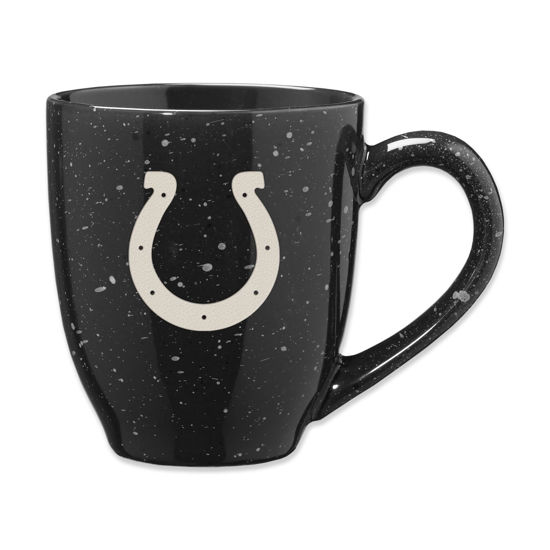 Picture of Rico Industries NFL Football Indianapolis Colts Alternate 16 oz Team Color Laser Engraved Speckled Ceramic Coffee Mug