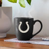 Picture of Rico Industries NFL Football Indianapolis Colts Alternate 16 oz Team Color Laser Engraved Speckled Ceramic Coffee Mug