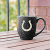 Picture of Rico Industries NFL Football Indianapolis Colts Alternate 16 oz Team Color Laser Engraved Speckled Ceramic Coffee Mug